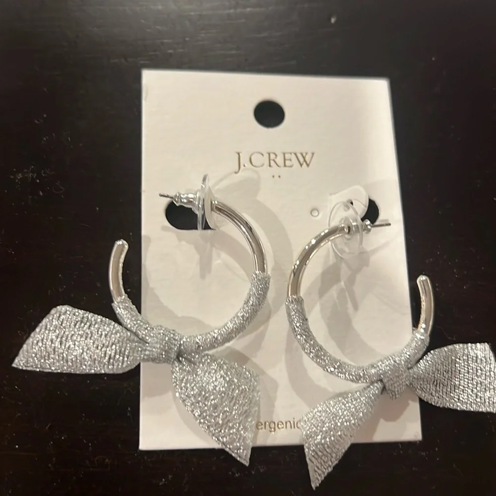 J. Crew Hoop Earrings